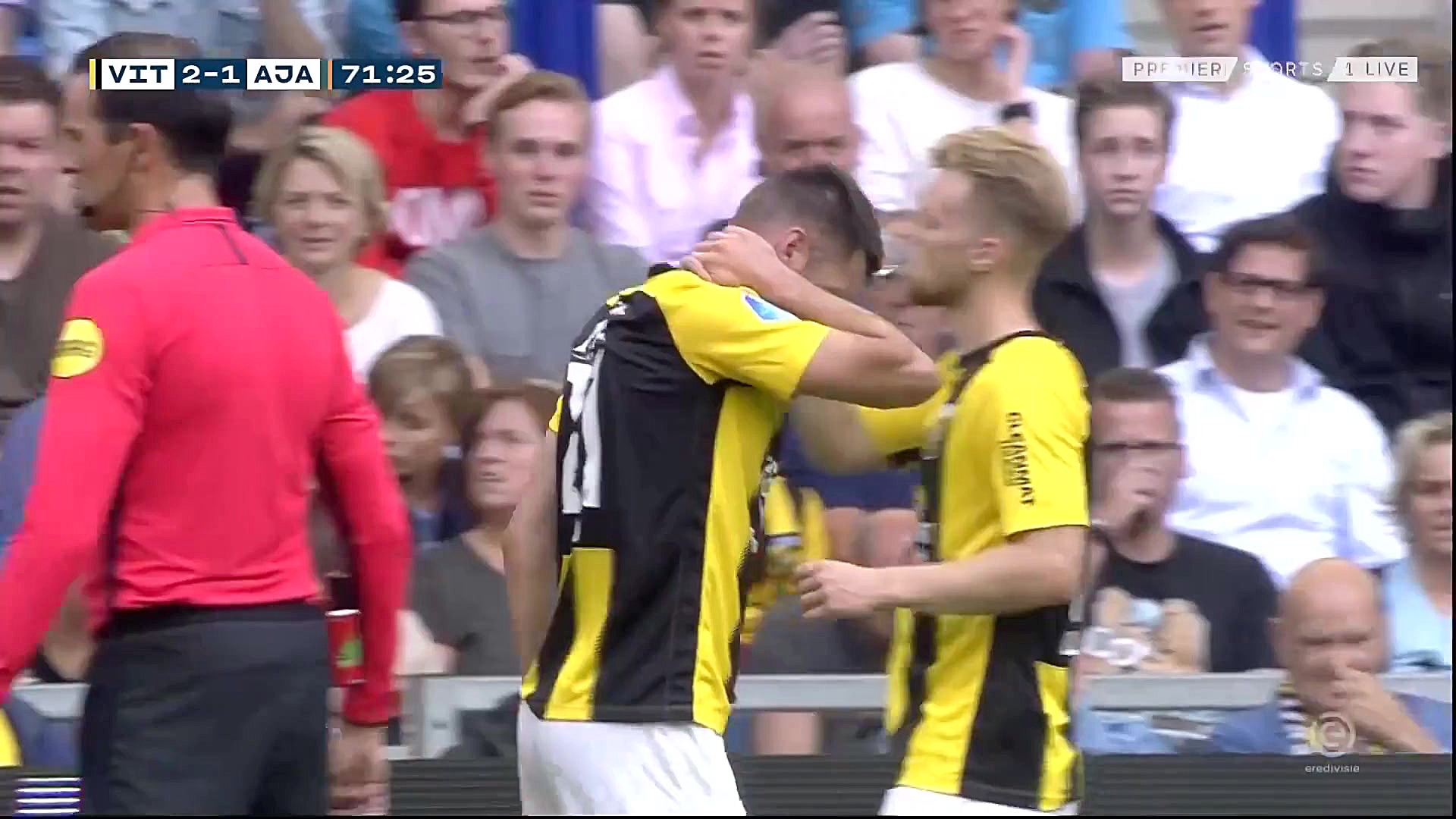 فول مچ vitesse ajax  نیمه دوم