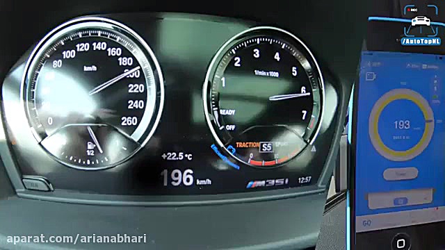 شتاب و حداکثر سرعت بی ام و ایک...