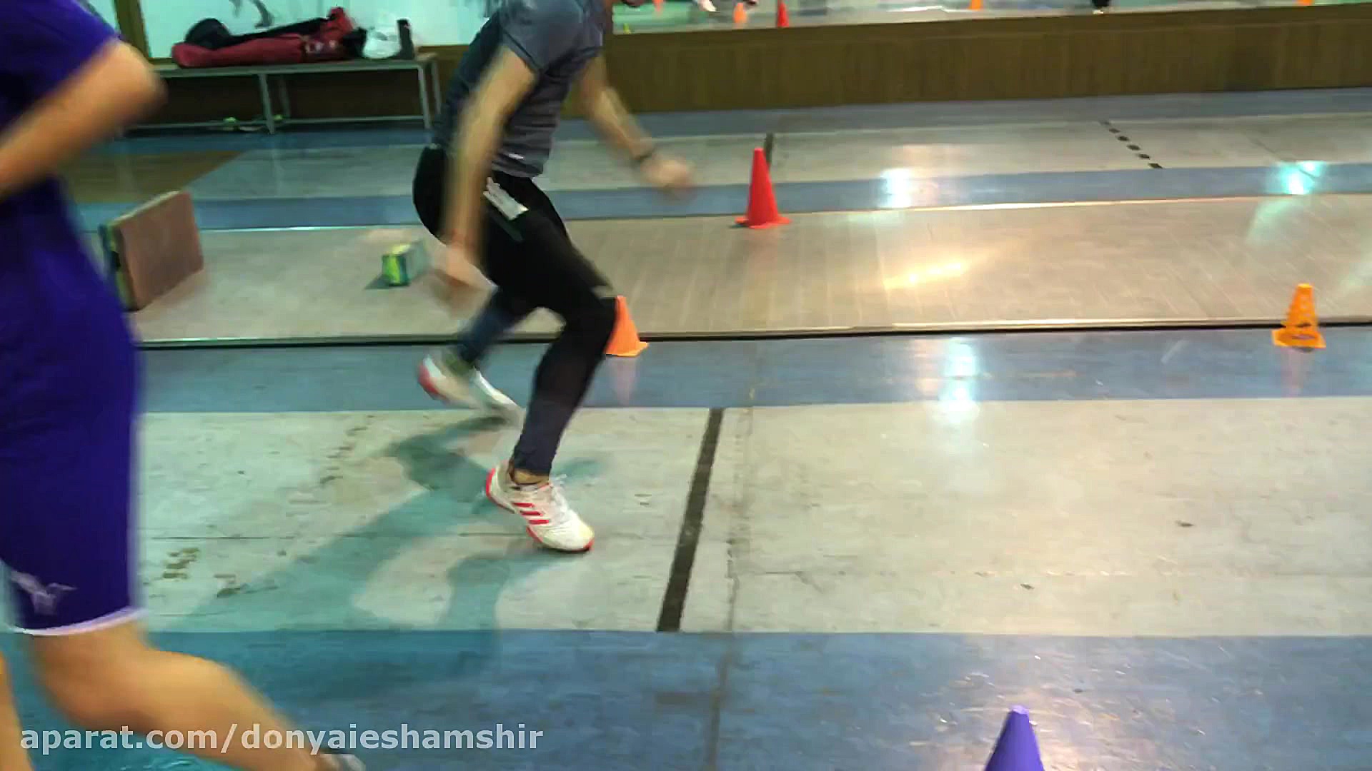 تمرین استقامتی شمشیربازی 81