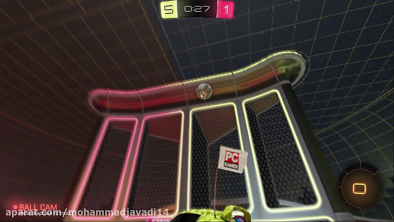 گیم پلی rocket league rocket p...