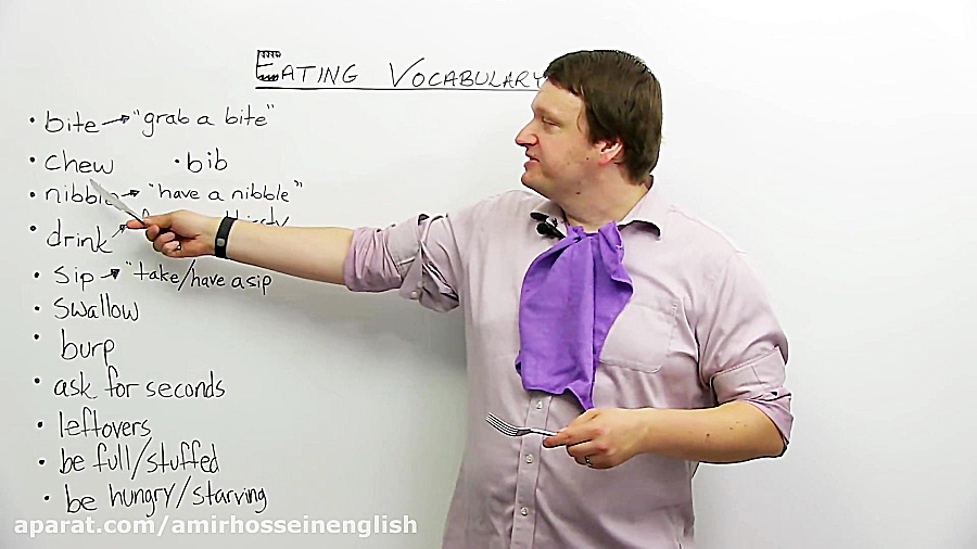 Learn EATING Vocabulary in Eng...