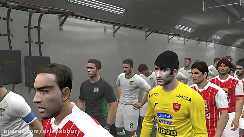 گیم پلی پرسپولیس و تیم وریا غف...