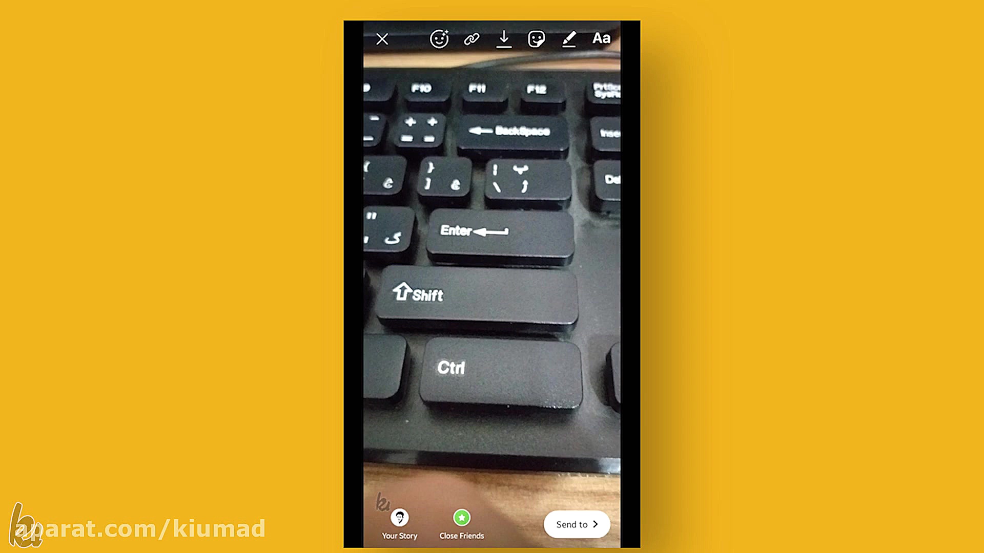 ترفند های استوری اینستاگرام با...