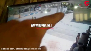 تصادف در خیابان آزادگان جهرم