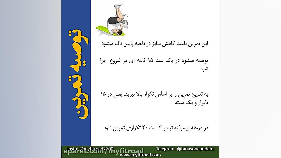 کرانچ معکوس تمرینی برای زیر شک...