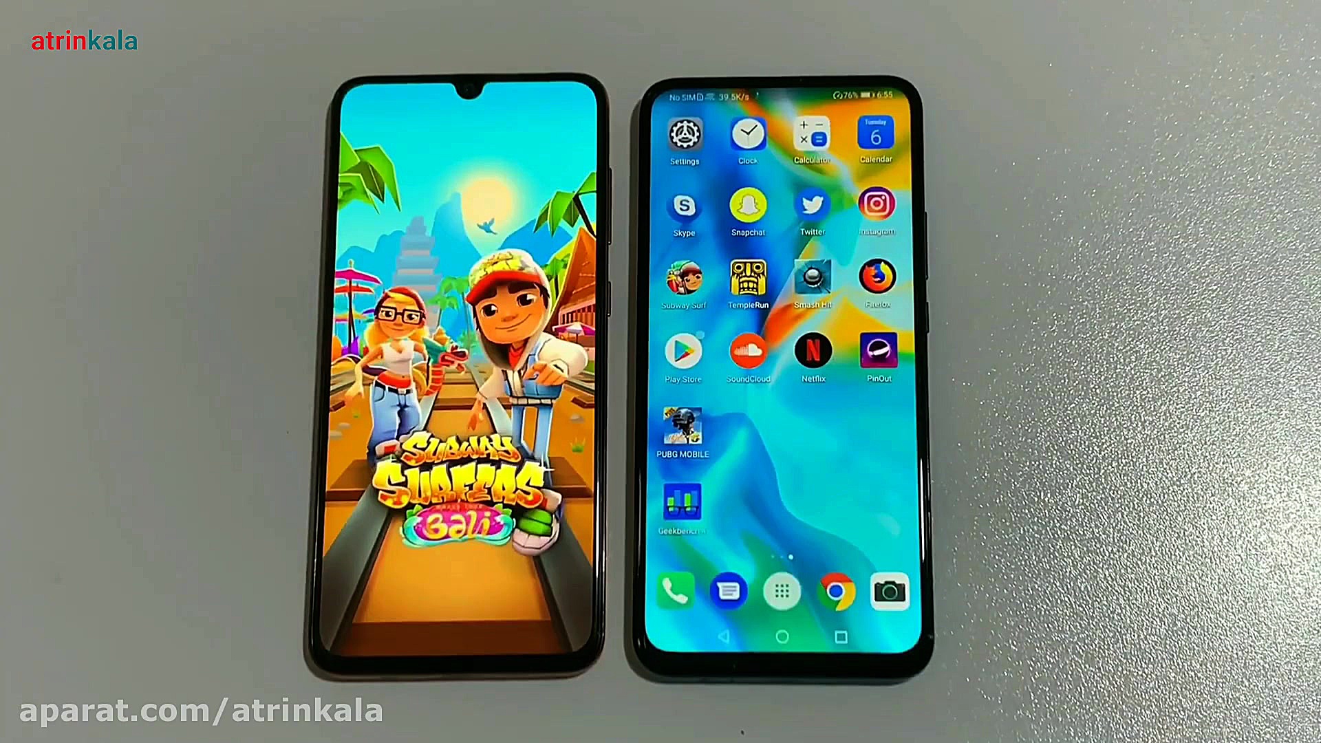 مقایسه سرعت عملکرد گوشی گلکسی...