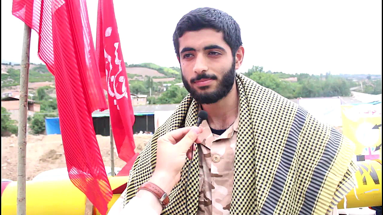 کلیپی از رزمایش موشکی در روستا...