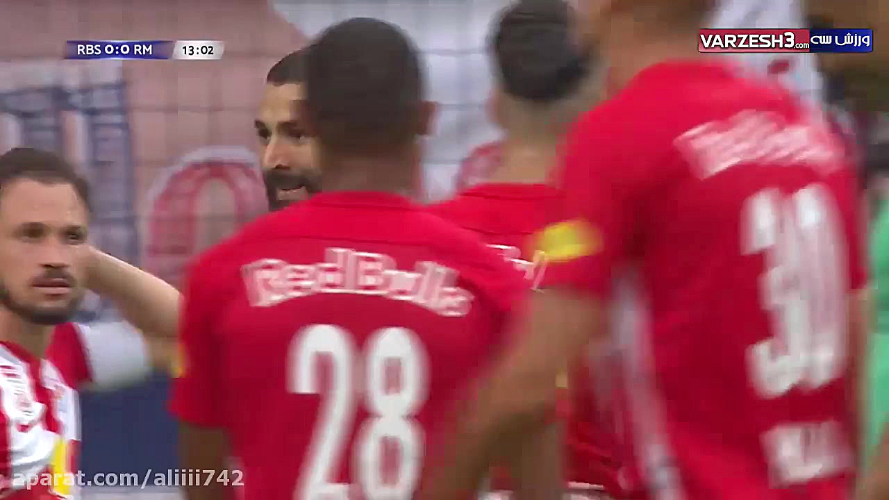 خلاصه بازی سالزبورگ  رئال مادر...