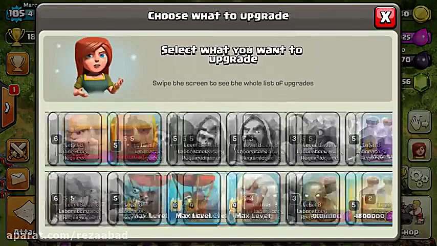 آموزش اتک با بالن در کلش اف کل...