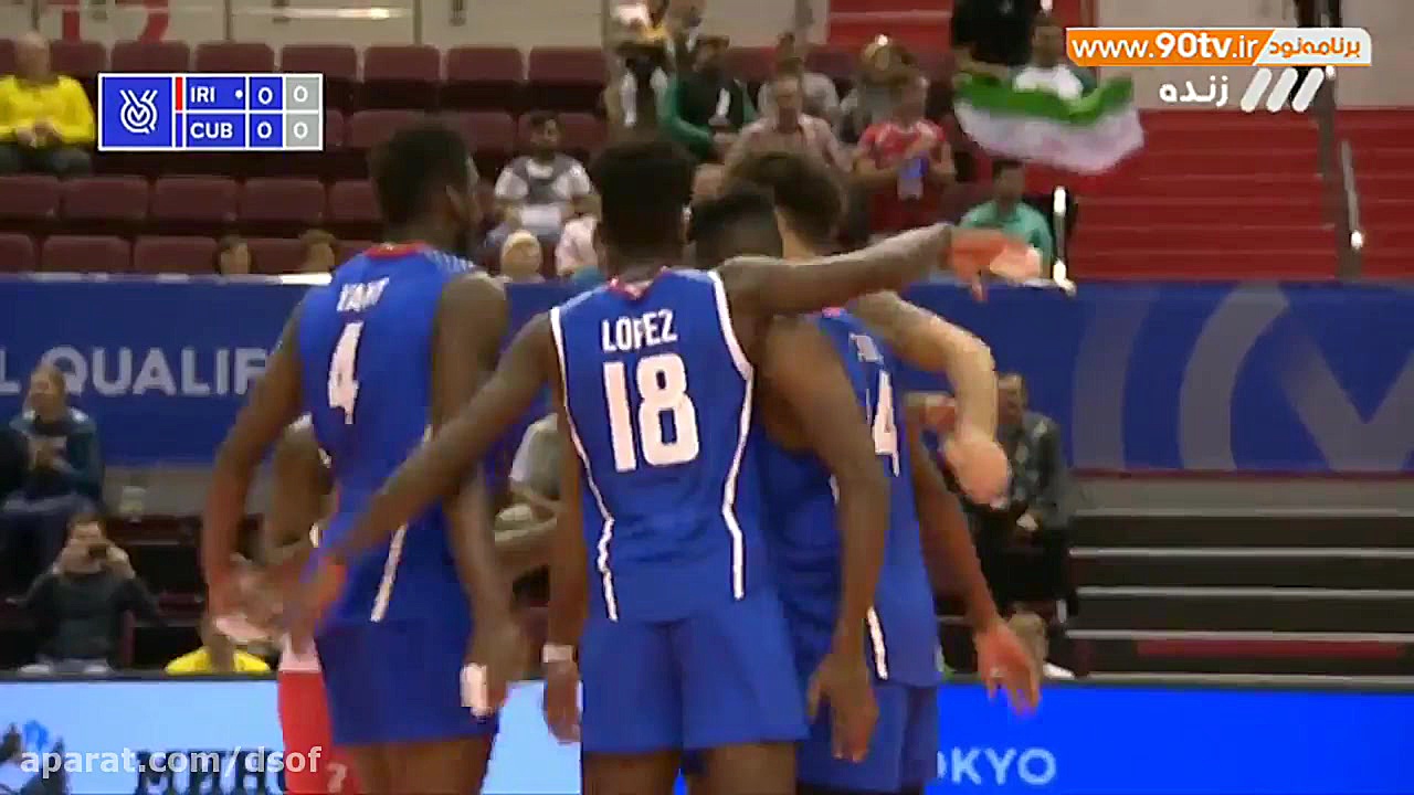 خلاصه والیبال انتخابی المپیک ت...