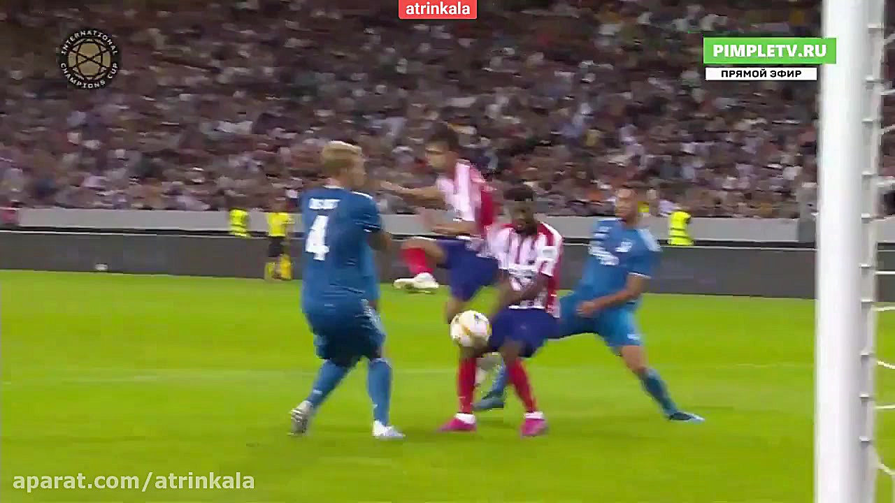 خلاصه کامل بازی اتلتیکومادرید...