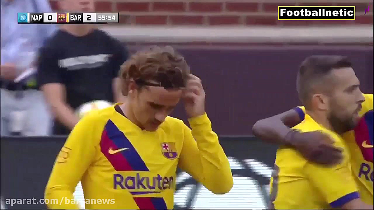 خلاصه و گل های بازی بارسلونا 4...