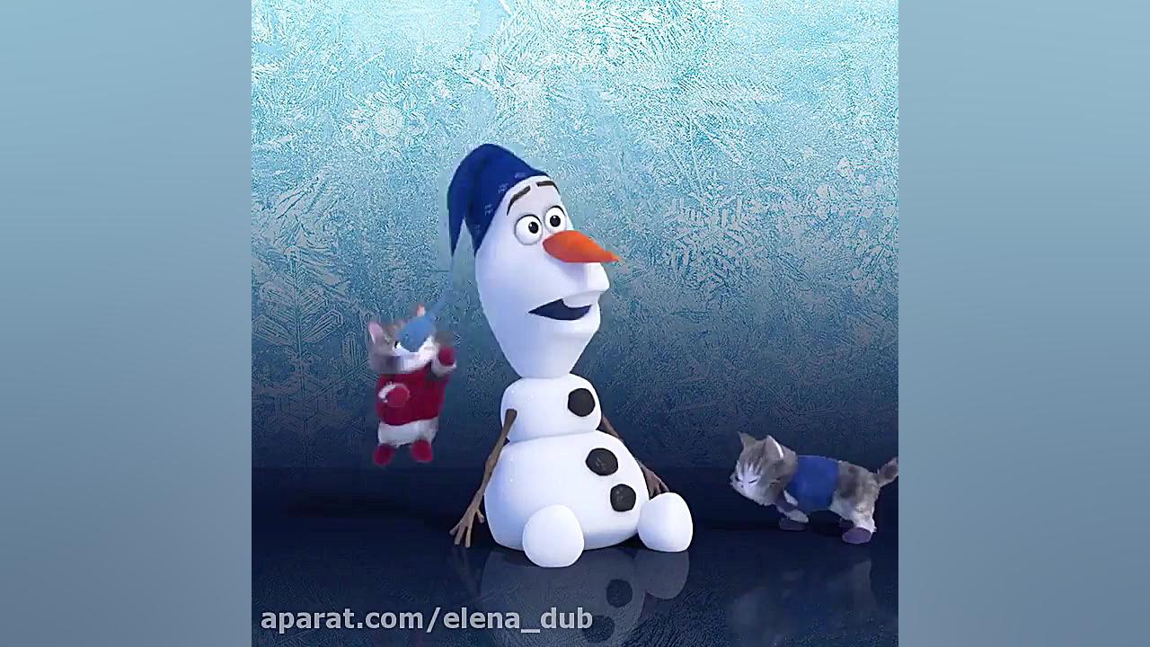 یه ویدیو از اولاف در فروزن ( ا...