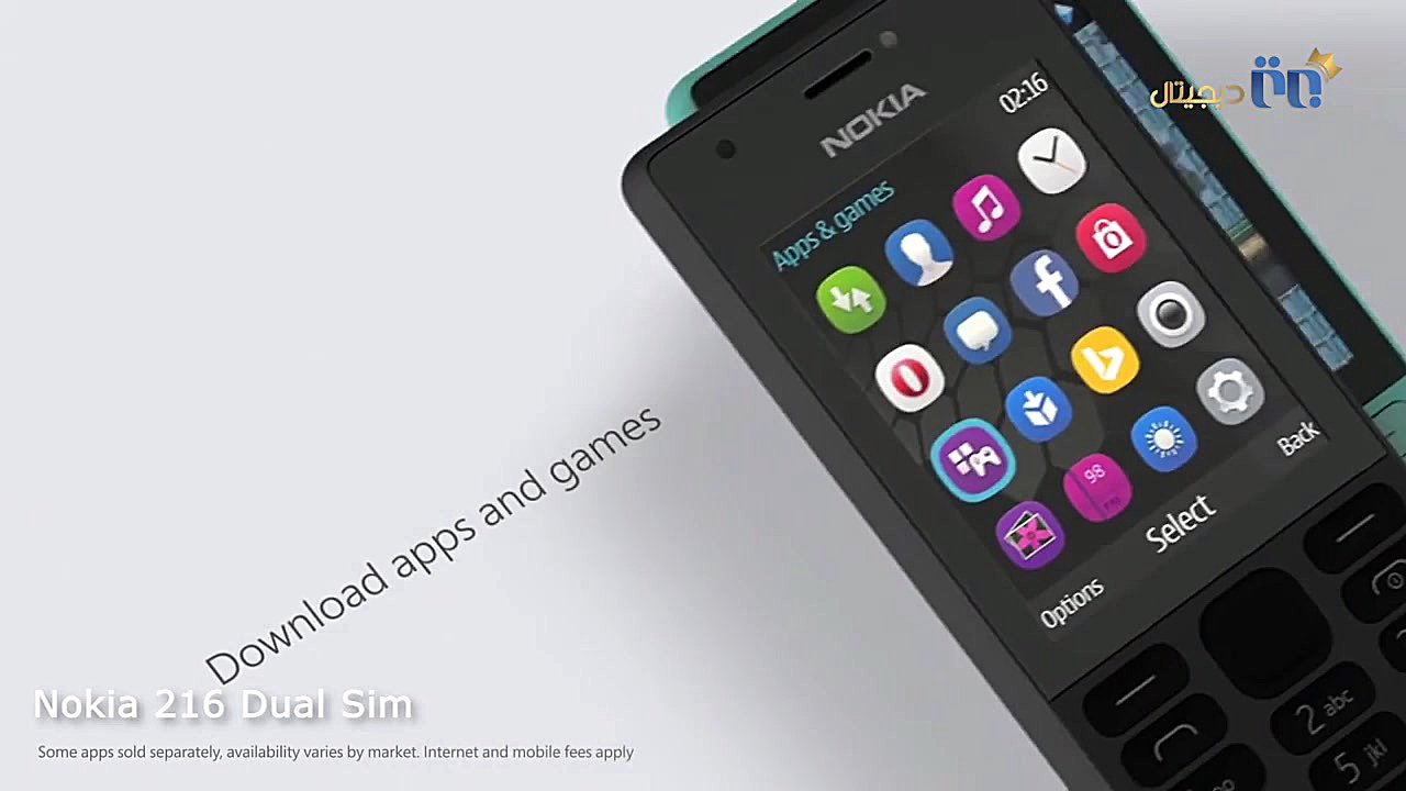 ویدئوی گوشی نوکیا مدل 216