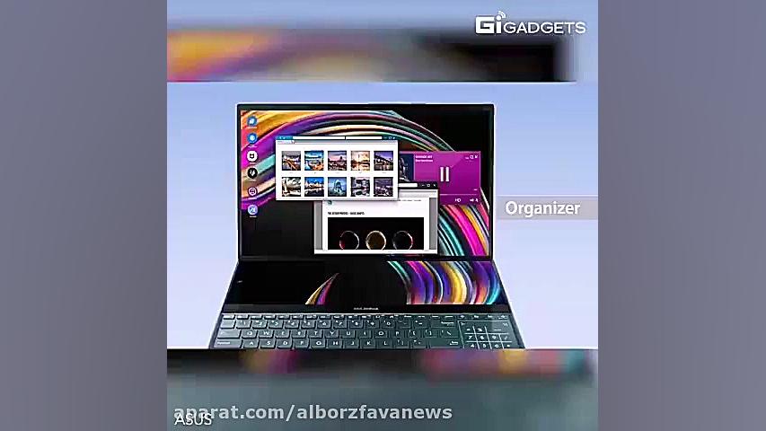 لپ تاپ جدید شرکت ایسوس با دو ن...