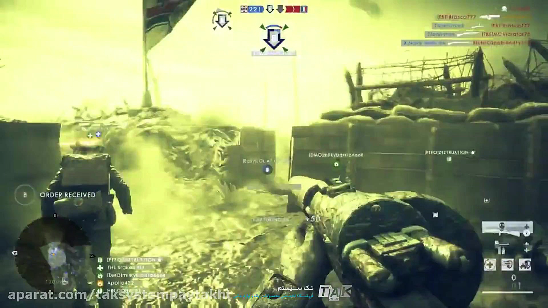 میدان جنگ واقعی با هدست های 7....