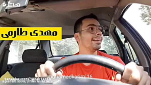 کلیپ طنز خنده دار جریمه شدن سل...