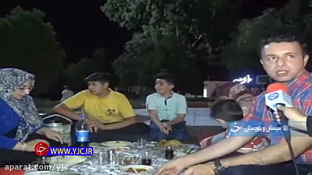 حال و هوای شبهای زاهدان در هوا...