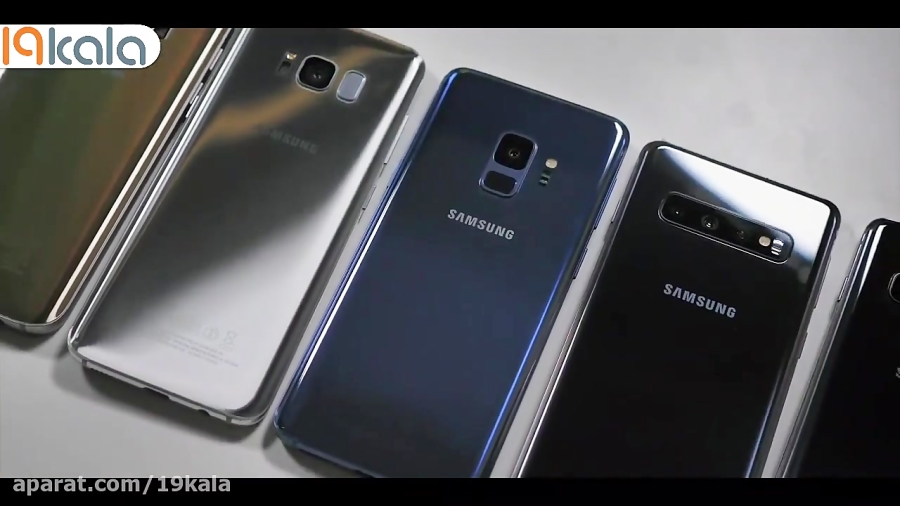 تست مقاومت همه گوشی های سامسون...