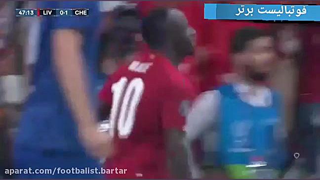گل اول لیورپول به چلسی (مانه)...