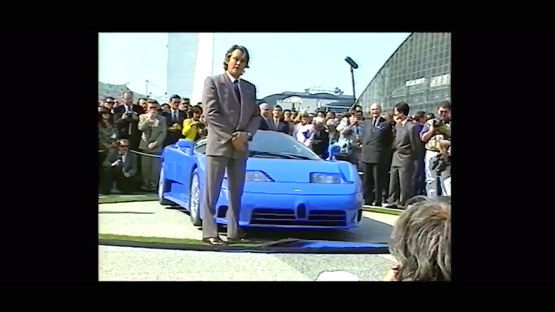 پیش نمایش ابرخودروی بوگاتی EB...