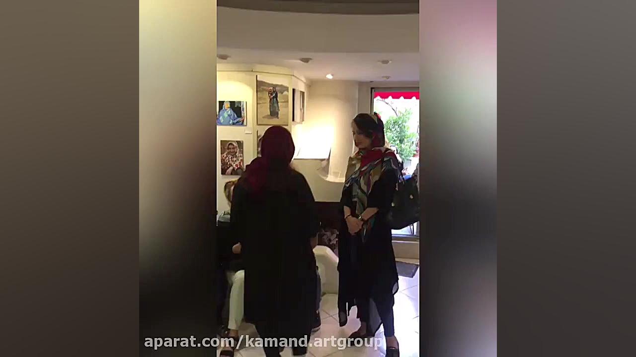 افتتاحیه نمایشگاه گروه هنری کم...