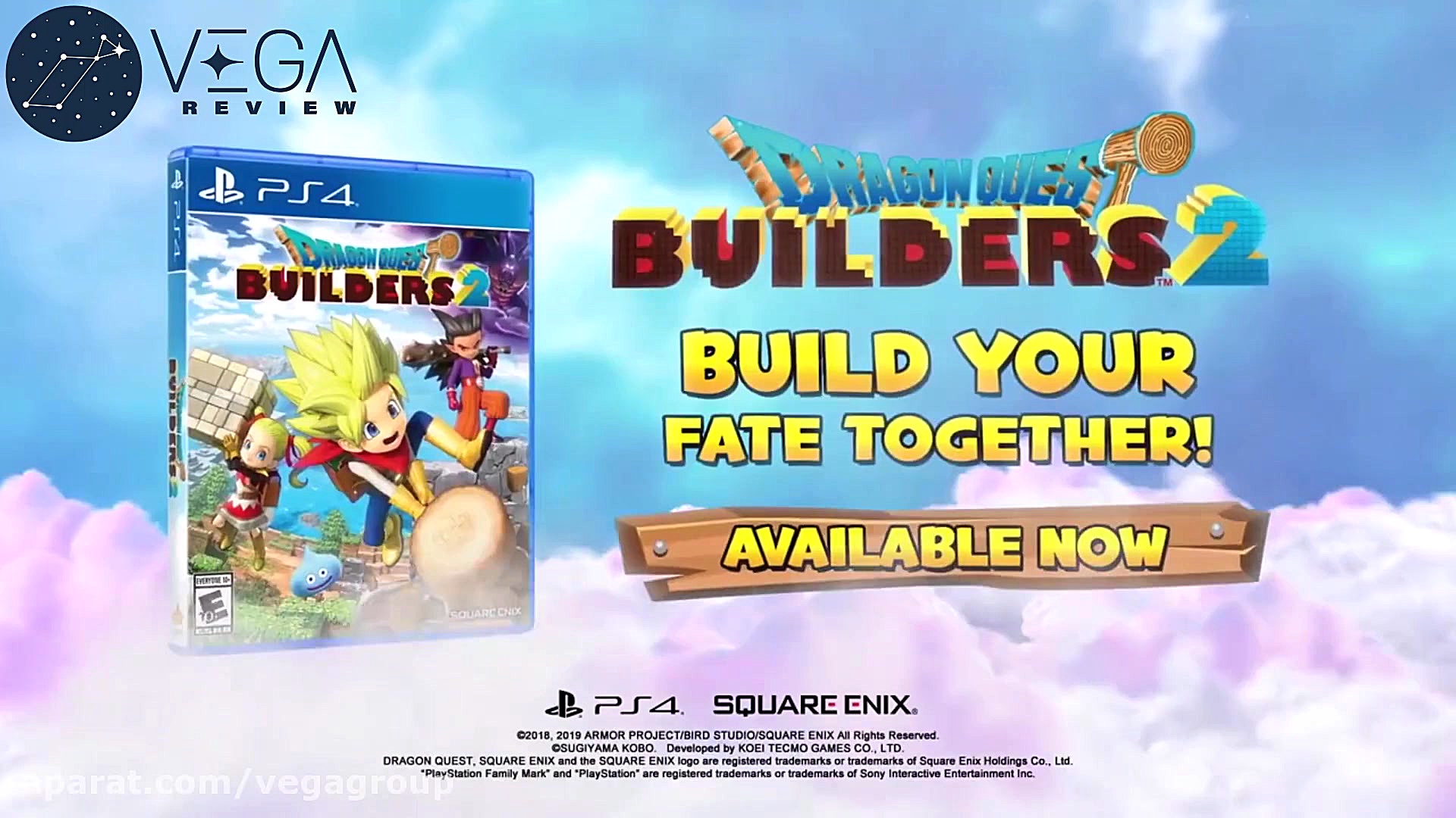 تریلر بازی Dragon Quest Builde...