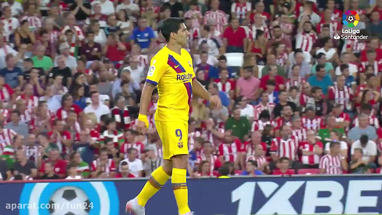 خلاصه بازی بارسلونا و اتلتیک ب...