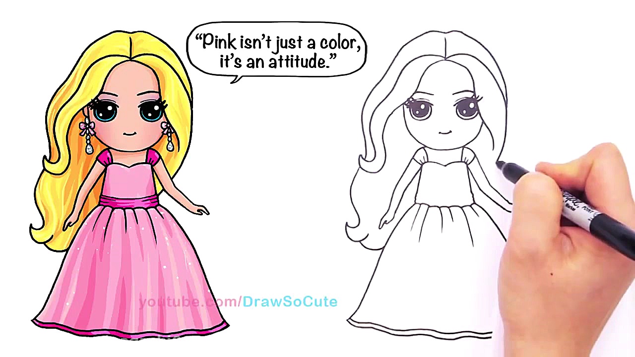 نقاشی پرنسس از Draw so cute