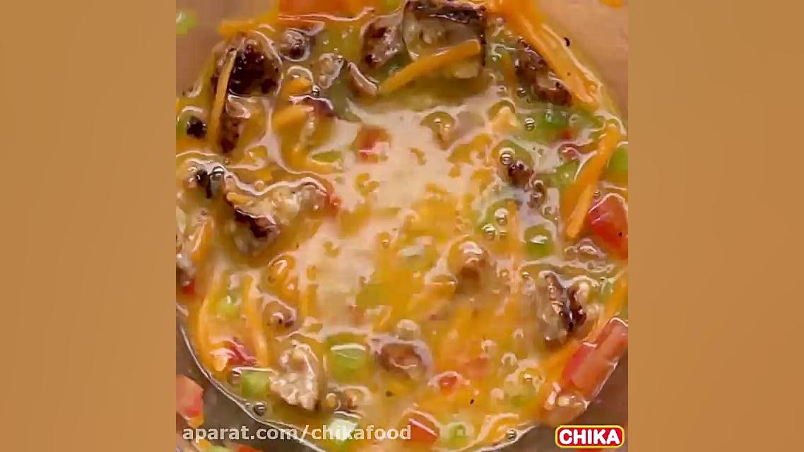 دستور آسان آشپزی: وافل املت