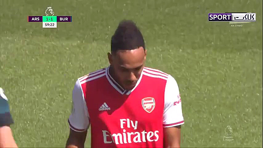 خلاصه بازی آرسنال 2 1 برنلی