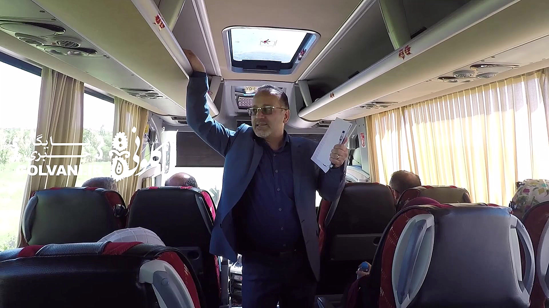 قطار گردشگری زنجان به راه افتا...