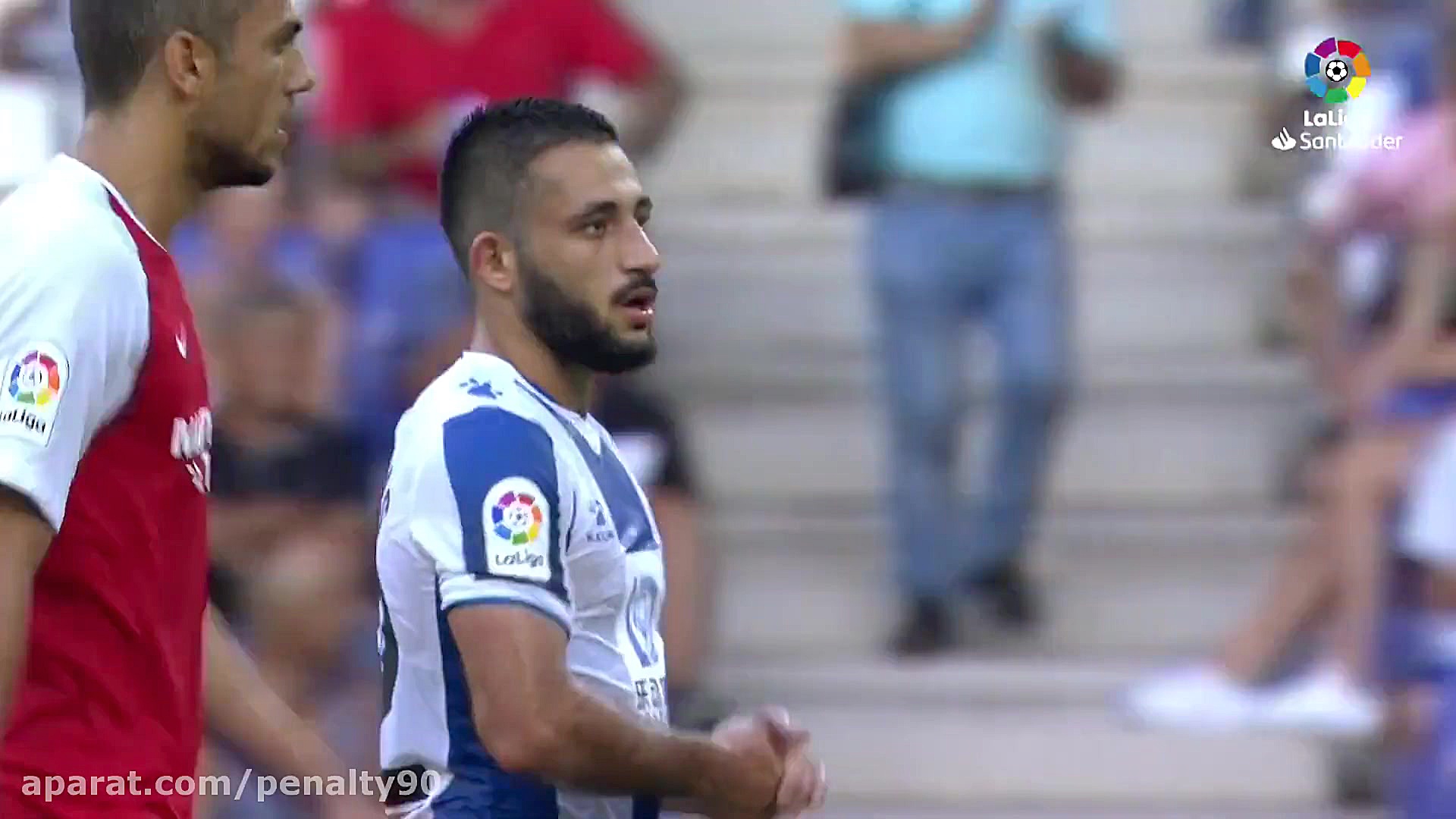 خلاصه بازی اسپانیول سویا لالیگ...