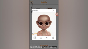 اموزش ساخت عکس کارتونی با گوشی