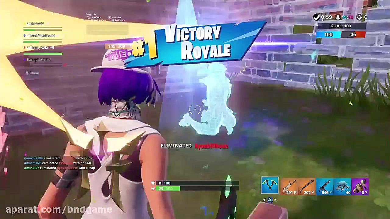 گیم پلی فورتنایت اولین ویدیو م...