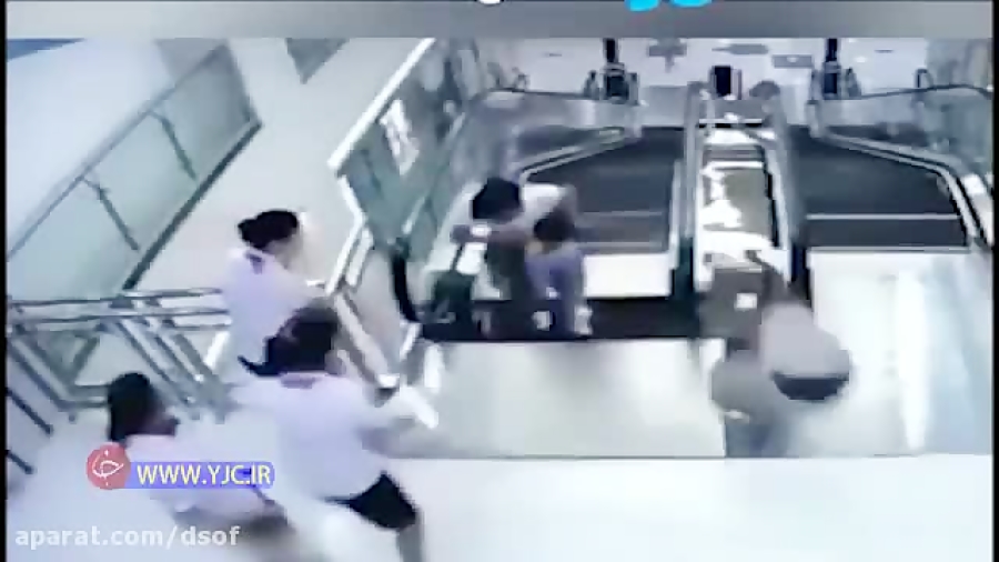 وقتی پله برقی مامور عزرائیل می...