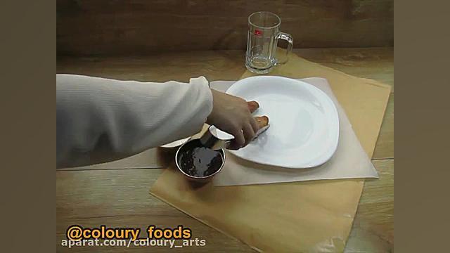 بال و کتف مرغ سوخاری با سس بار...