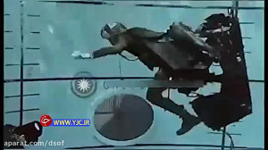 آزمایش صندلی اجکت جنگنده در زی...