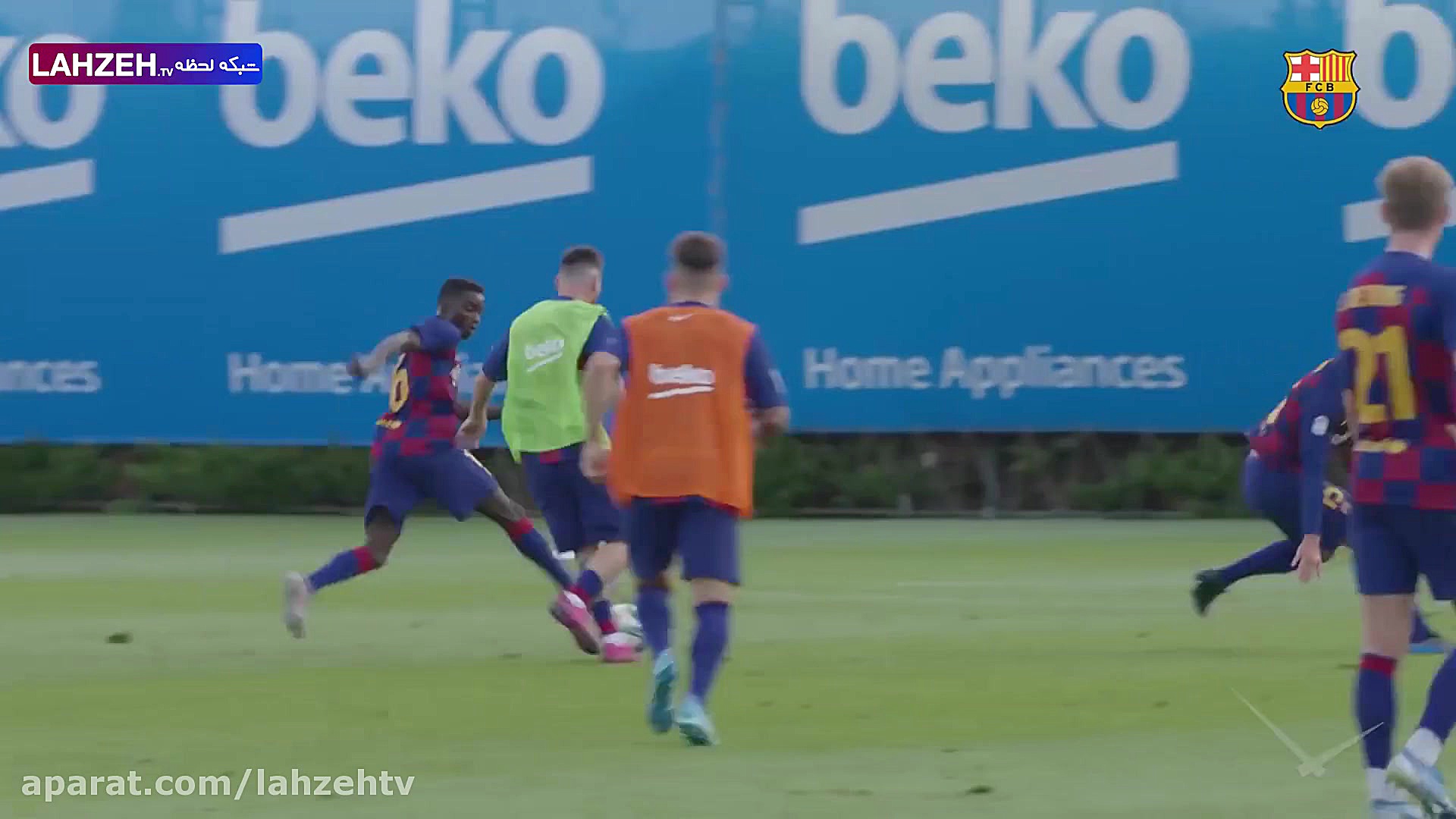 برگشت مسی به تمرینات بارسا