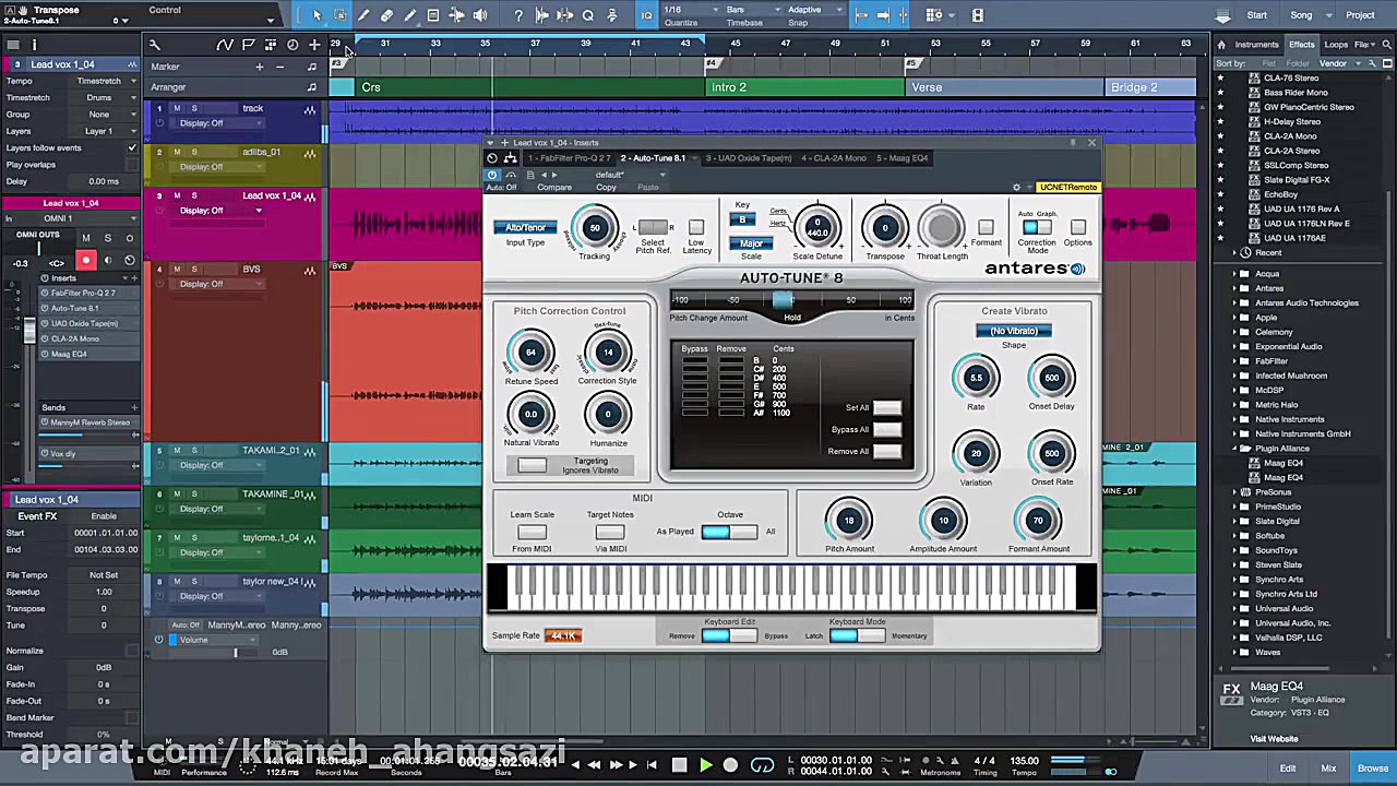 دانلود پلاگین تیون صدا Auto Tu...