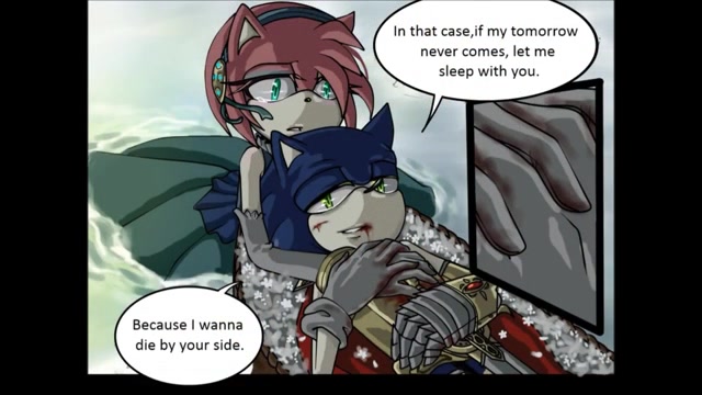 کمیک غم انگیز سونیک و ایمی سون...