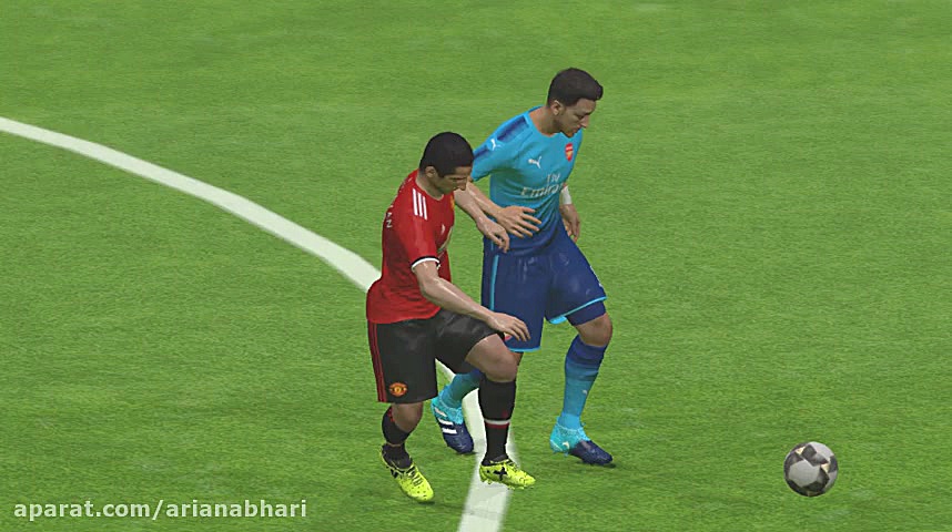 گیم پلی منچستر یونایتد و آرسنا...