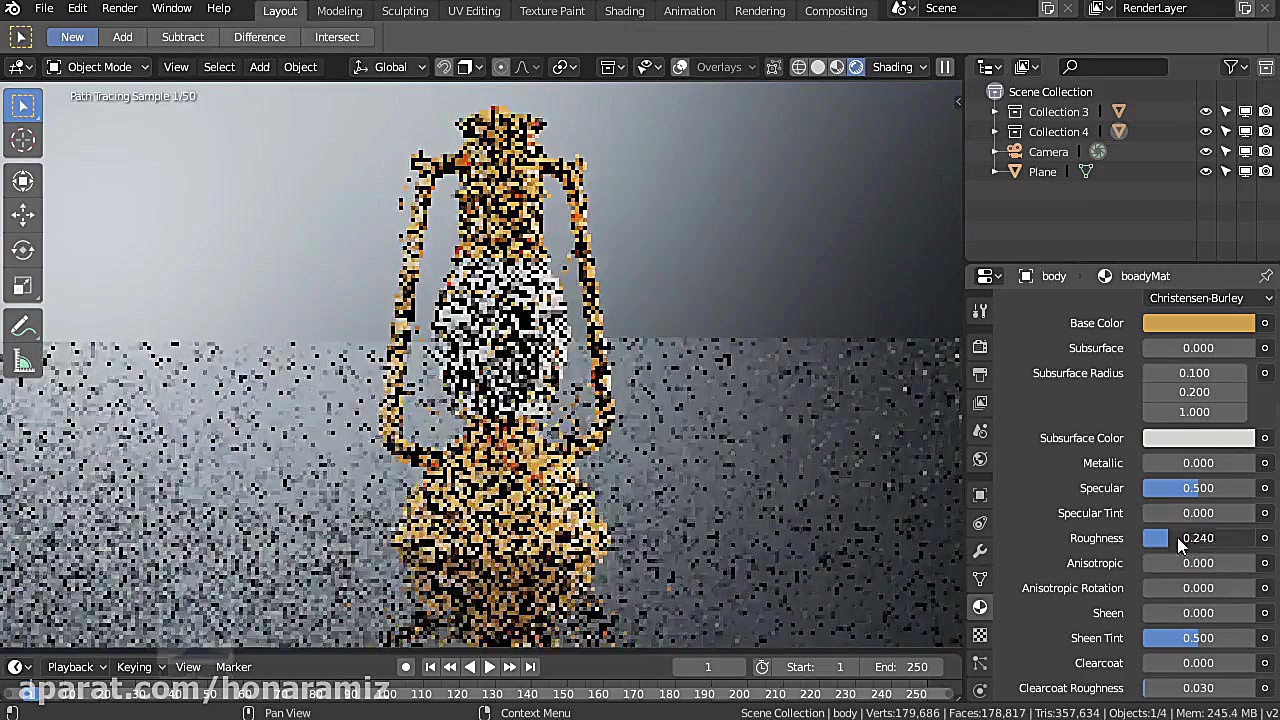 آشنایی با متریال Principled BS...