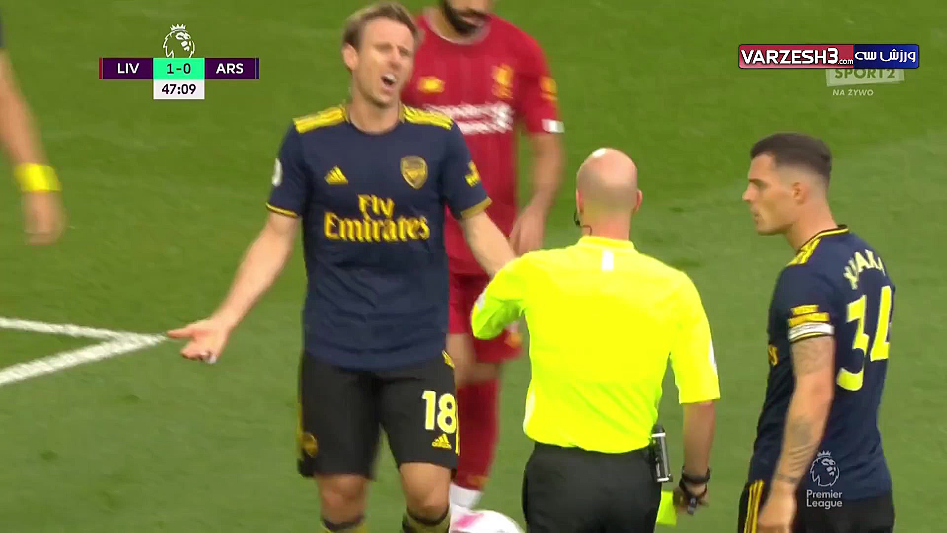 خلاصه بازی لیورپول  آرسنال