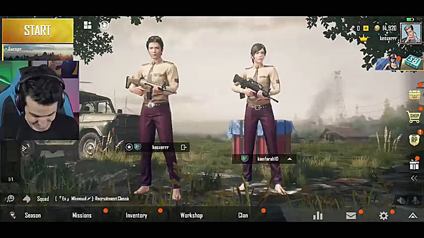 پابجی موبایل با ARIA KEOXER و...