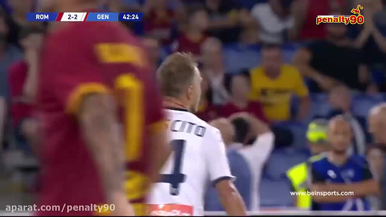 خلاصه بازی رم جنوا Serie A