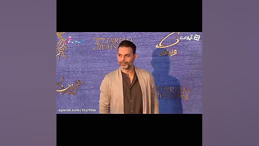 پیمان معادی بر روی فرش قرمز