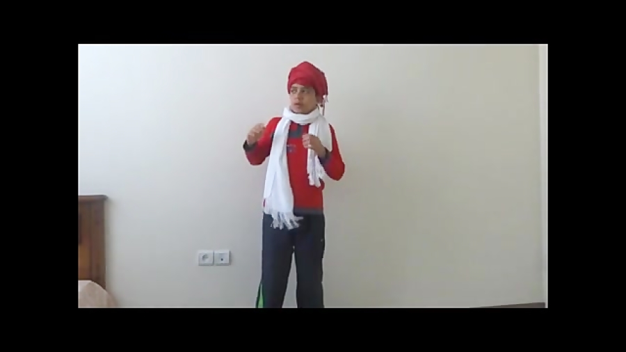 سجاد حمزه پور به سبک فیلم هندی...