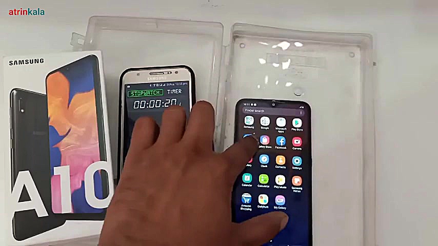 تست ضد آب گوشی گلکسی A10