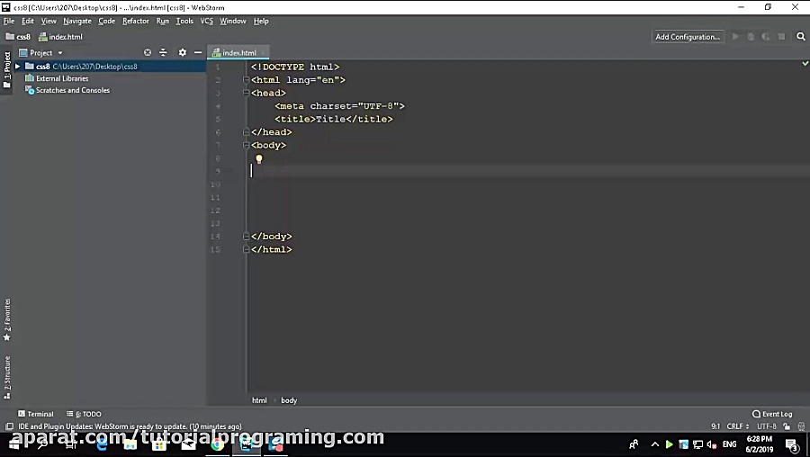 آموزش CSS و CSS 3 فیلم شماره ی 66